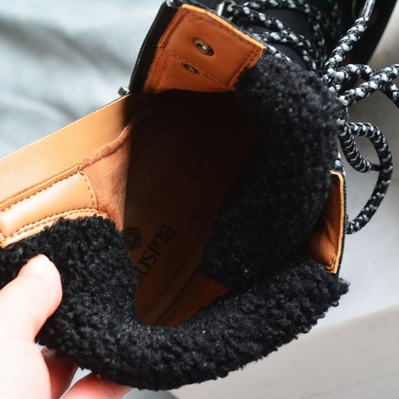 Susina Hanna Hiker Bootie in Black - Picture 8 of 10